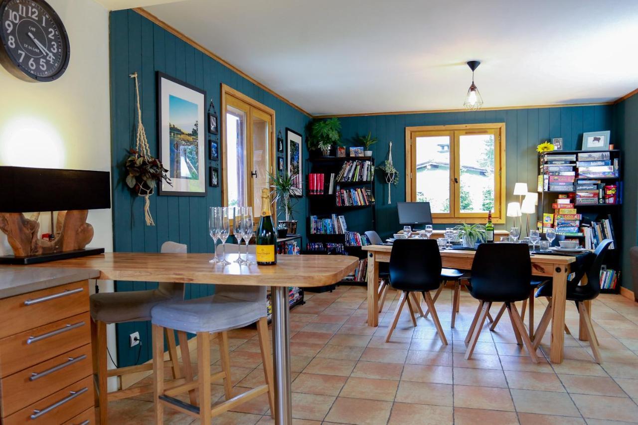 Chamonix Large Chalet, Sleeps 12, 200M2, 5 Bedroom, 4 Bathroom, Garden, Jacuzzi, Sauna Εξωτερικό φωτογραφία