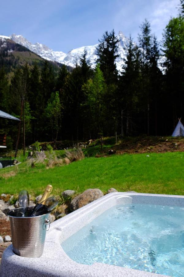 Chamonix Large Chalet, Sleeps 12, 200M2, 5 Bedroom, 4 Bathroom, Garden, Jacuzzi, Sauna Εξωτερικό φωτογραφία