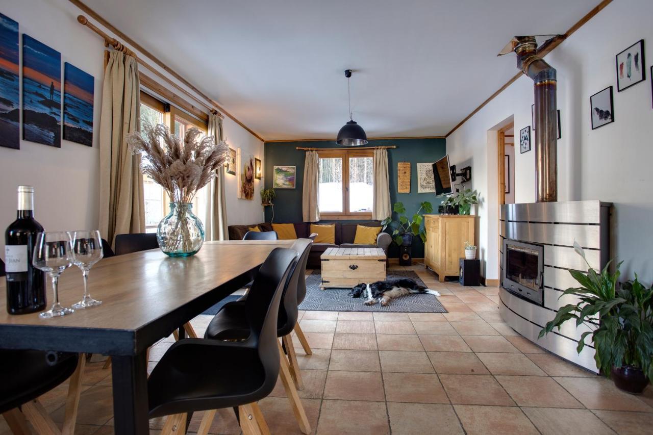 Chamonix Large Chalet, Sleeps 12, 200M2, 5 Bedroom, 4 Bathroom, Garden, Jacuzzi, Sauna Εξωτερικό φωτογραφία